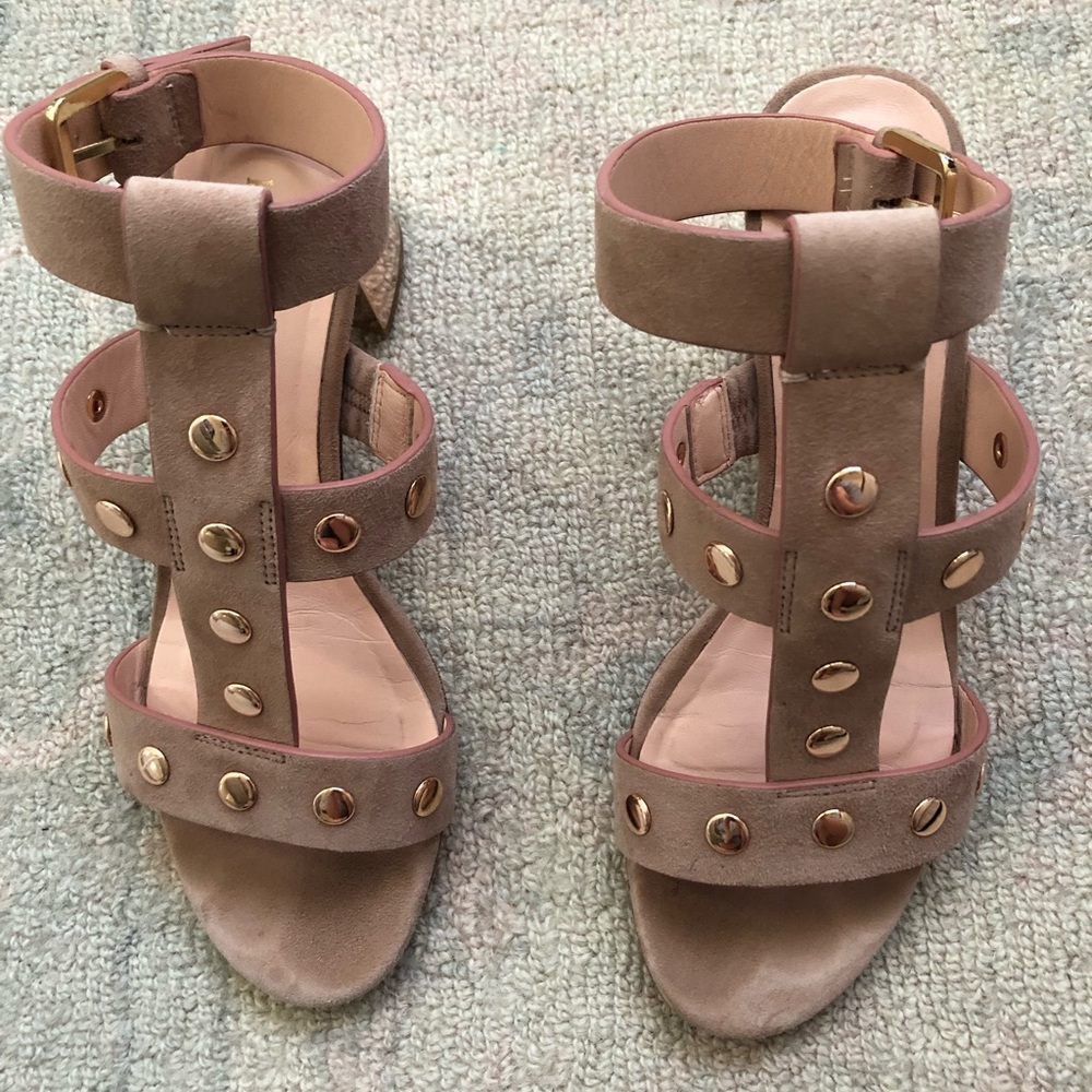 Kate Spade Studded Block Heel Sandal